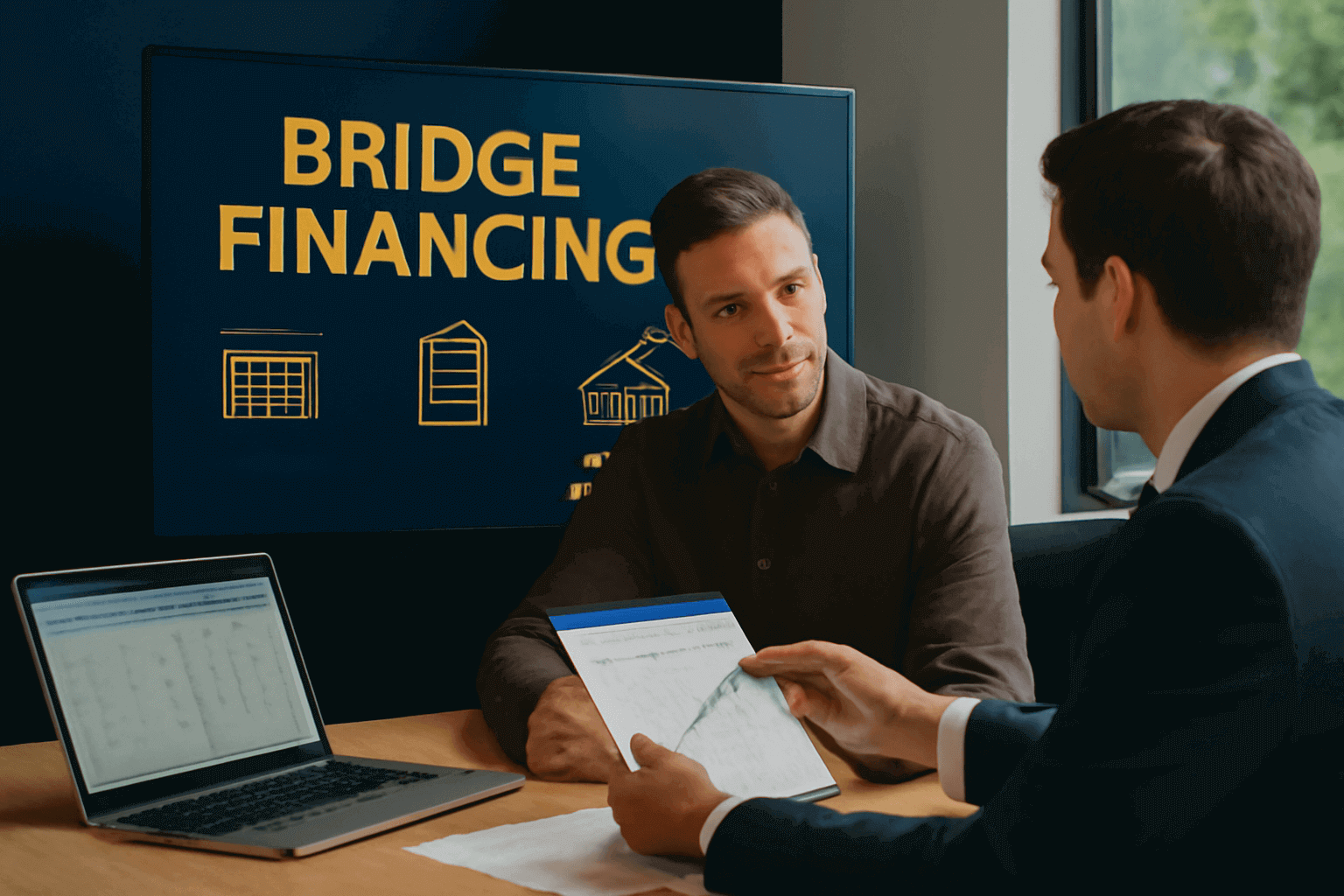 Bridge Loans for Pre-Sale Optimization